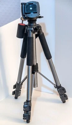 Hama Omega Premium I Tripod - QR, Pan/Tilt Head, geared Centre Column - Image 1 of 3