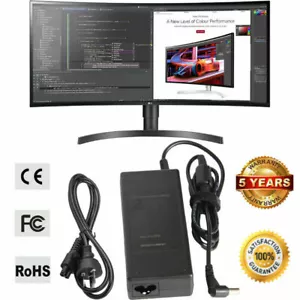 AC Adapter For LG Electronics Full HD LCD LED Monitor 19V Power Supply Charger - Picture 1 of 4