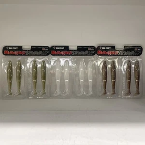 Gan Craft Bariki Shad 4.8 Colors #01/05/777 - Picture 1 of 1
