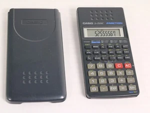 Casio Fx-250HC Fraction Scientific Calculator Tested Working Hand Held - Picture 1 of 8