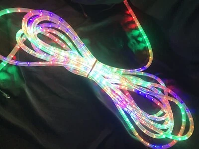 Aura LED Outdoor 32 ft. Plug in Multi-color changing Flexible integrate LED Rope - Image 1 of 4