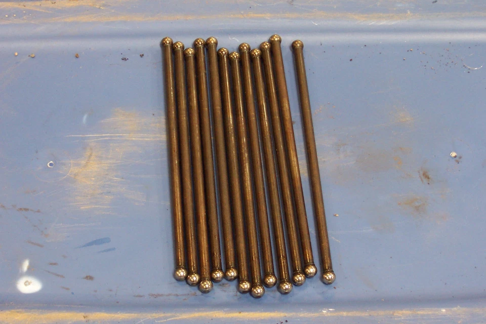 Ford Mustang 1968 1969 1970 varilla de empuje de 6 cilindros (12) aproximadamente 8 1/4" sin ajuste Foto 1 de 1