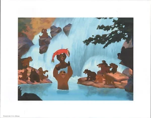 2003 WALT DISNEY color lithograph # 1 "BROTHER BEAR" 11x14 animated movie print - Picture 1 of 1