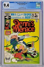 Dennis the Menace 1 Marvel 1981 CGC 9.4 NM 1st Marvel Appearance