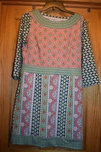 GRETCHEN SCOTT Jersey Bateau Dress EUC Size MEDIUM - Picture 1 of 5