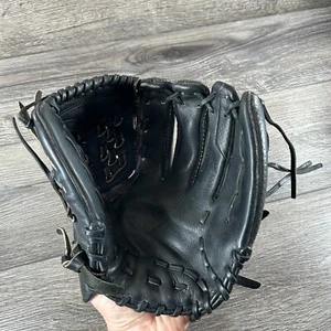 Nike MVP Select Hyperfuse Youth 12" Baseball Glove Black Leather RHT Right Throw - Picture 1 of 14
