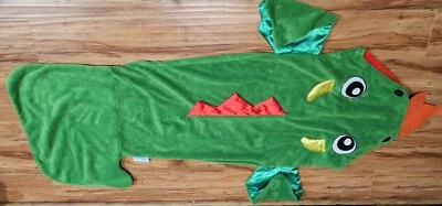 Manta para niños Snuggie Tails cola de dragón verde acogedora súper suave como se ve en la televisión Foto 1 de 2