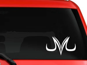 Dragon Ball Z vegeta majin car truck SUV mac book mac air decal sticker 6" White - Picture 1 of 1