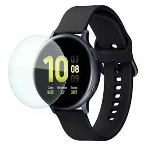 Protector de pantalla de película templada StrapsCo para reloj Samsung Galaxy Active2 - Imagen 1 de 3