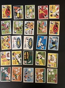 1980 Fleer Laughlin World Series & Team Stickers - 25 Cards 
