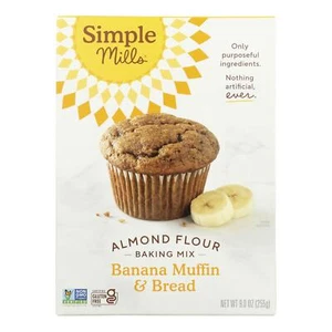 Simple Mills Almond Flour Banana Muffin And Bread Mix - Case Of 6 - 9 Oz. - Picture 1 of 3