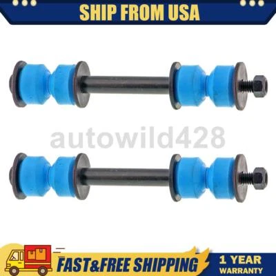 2X Kit de eslabones de barra estabilizadora delantera Mevotech para Ford Country Squire 1965 1966 1967 1968 Foto 1 de 3