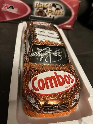 Kyle Busch & Joe Gibbs AUTOGRAPHED Combos 2009 COLOR CHROME 1/24 Car 1/288 Made - Image 1 of 4
