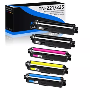TN221 TN225 BK C Y M Farbtoner für Brother MFC-9140CDN HL-3152CDW HL-3172CDW - Bild 1 von 27