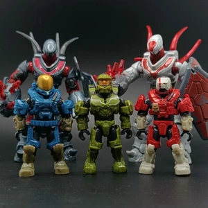 New Mega HALO Infinite UNCS Hunter Blue Spartan Action Figure Children's Toys - Picture 1 of 16