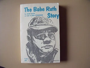The Babe Ruth Story by Babe Ruth & Bob Considine-1st Printing-Paperback- - Picture 1 of 2