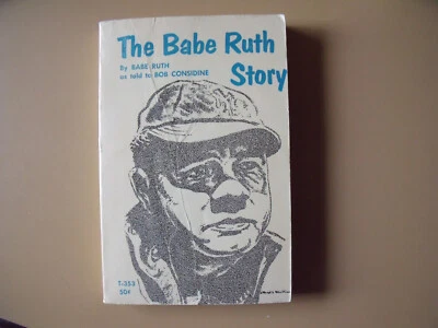 The Babe Ruth Story de Babe Ruth & Bob Considine - 1ª impresión - Libro de bolsillo - Foto 1 de 2
