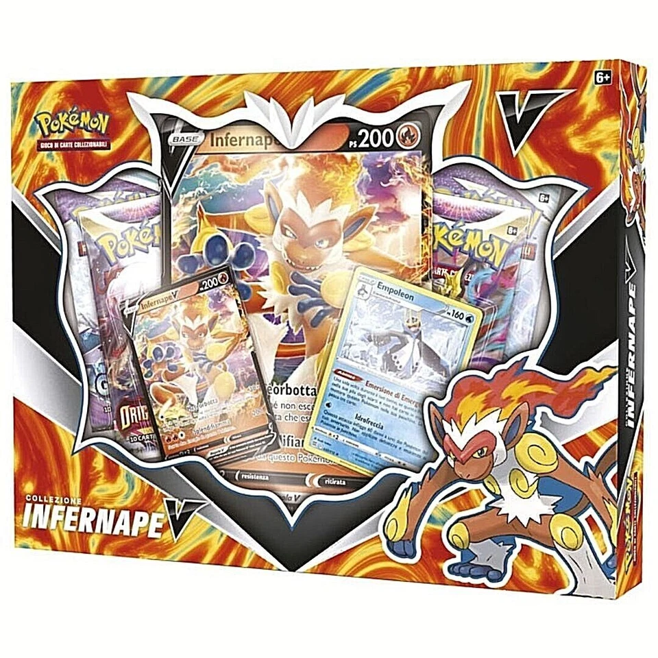 POKEMON Collezione Box INFERNAPE V - ITALIANO SEALED - Immagine 1 di 1
