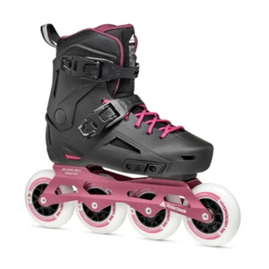 ROLLERBLADE Women's Lightning 90 Black/Sangria Inline Skates (07372200Q78) - Picture 1 of 7