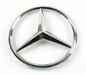 For AMG Silver STAR 186mm Grill Badge Emblem A2078170016 New - Picture 1 of 1