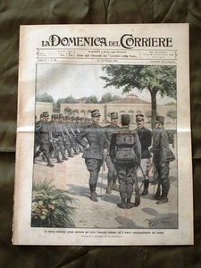 La Domenica del Corriere 21 Giugno 1908 Esercito Salvataggio Ponte New York - Bild 1 von 1