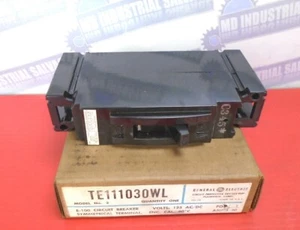 GE - TE111030WL - E100 Line CURCUIT BREAKER - 120V, 30A, 1-Pole -(NEW in BOX) - Picture 1 of 8