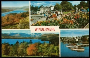 Windermere Multi View Cumbria Postkarte - Bild 1 von 2