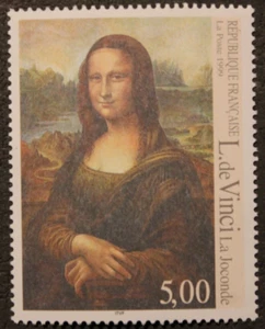 Timbre - FRANCE - Tableau Léonard de VINCI - La Joconde -1999- Neuf ** - YT3235 - Foto 1 di 1