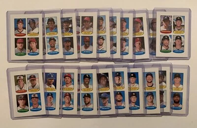 Topps Heritage 2023 Team Stamp 1974 Insert Complete 80 Stamp Set (20 Cards) - Image 1 of 4