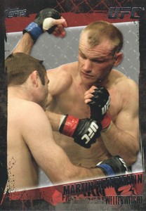 2010 Topps UFC Trading Cards #72A Martin Kampmann