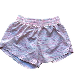 DSG Youth Mid Rise Stride Run WorkoutShorts Size XL (16)Multi Color Pink-#104141 - Picture 1 of 12