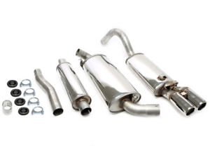 Stainless steel catback exhaust scarico per Audi 80 90, Coupe 1.8/2.0/2.3