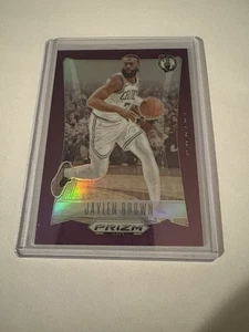 Jaylen Brown 2023-24 Panini Prizm Deca Purple 90 /99 #282 Boston Celtics - Picture 1 of 2