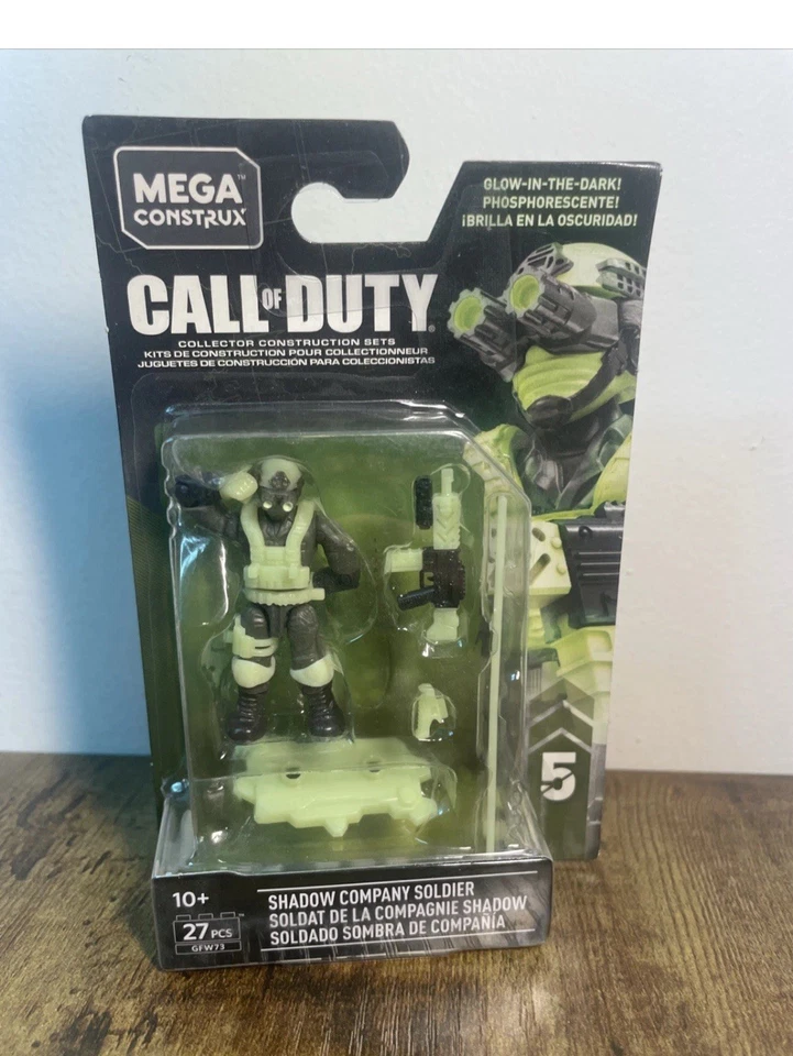 MEGA Construx Call of Duty Shadow Company Soldier Gfw73 Series 5 Cod