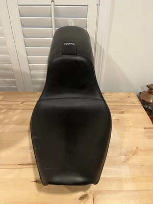 Corbin STO.G Motorcycle Seat For Harley Davidson, Black Leather, Used  Foto 1 de 4