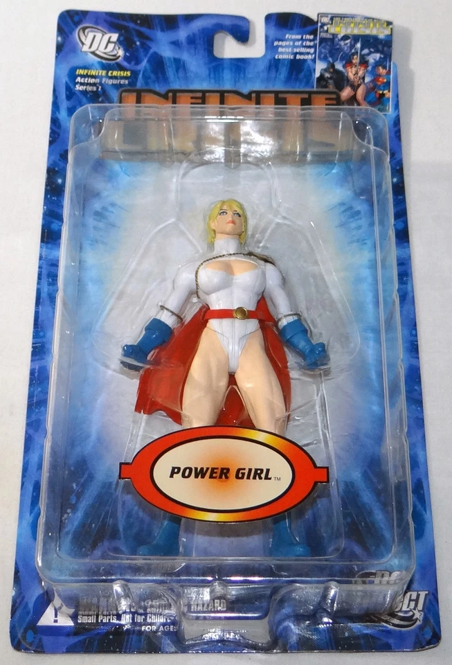 DC Direct Infinite Crisis Series 1 Power Girl Nm Action Figure