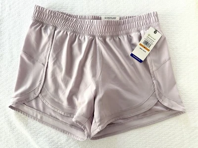 全新 GAIAM 女式 M Studio to Street Urban Chic 薰衣草霜瑜伽短裤 — 第 1/4 张图片
