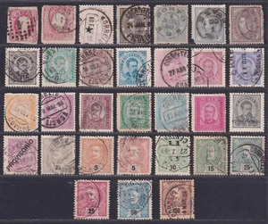 Portugal Classic 1862-1919 Collection 61 Stamps Mixed Condition SCV $240+ - Picture 1 of 4