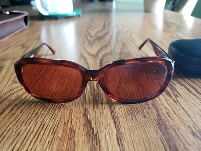 雷朋 RITUALS 太阳镜 W2541 红色棕色镜框仅镜片 不好 复古  — 第 1/4 张图片