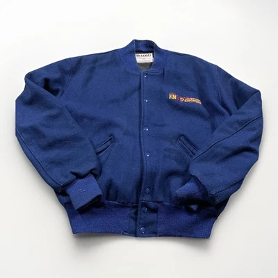 Vintage Casino Las Vegas Delong Varsity Jacket Imperial Palace M Letterman 90s - Image 1 of 4