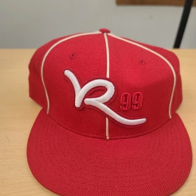 Gorra de béisbol roja Rocawear ajustada talla 7 3/4 Foto 1 de 4