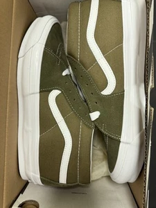 Vans OG Sk8-Mid Lx verde/bianco taglia 8,5 uomo 10 donna nuovo con scatola - Foto 1 di 6