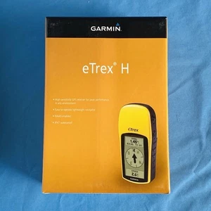 Garmin eTrex H Receptor GPS Portátil Alta Sensibilidad Impermeable - Totalmente Nuevo - Imagen 1 de 4