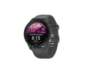 Garmin Forerunner 255 schiefergrau GPS-Laufuhr mit Herzfrequenz 010-02641-00 - Bild 1 von 2