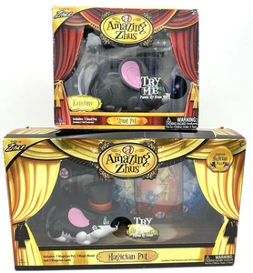 Zhu Zhu Pets The Amazing Zhus Lot of 2 NIB Stunt & Magician - Picture 1 of 8