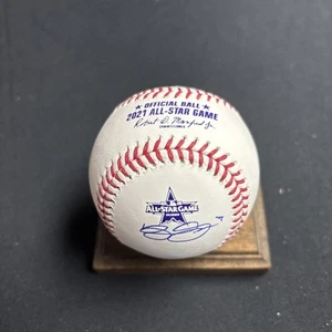 KEVIN GAUSMAN Blue Jays Signed Official 2021 ALL-STAR Baseball Beckett COA - Picture 1 of 5