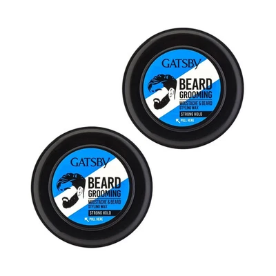 Gatsby Moustache & Beard Styling Wax - Strong Hold 25gm (Pack of 2) - Image 1 of 4