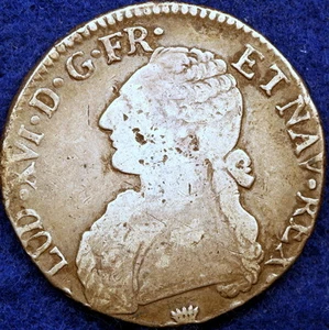 1784-I Nice KM-512.10 France One Ecu  #D0686 - Picture 1 of 2