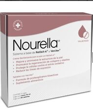 Nourella Cream Kit Tube 30Ml + Box C/60 Tablets Collagen And Elastin Brand New 