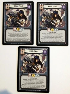 Hida Nari (3) L5R Legend of the Five Rings CCG Enemy of My Enemy EoME - Picture 1 of 1
